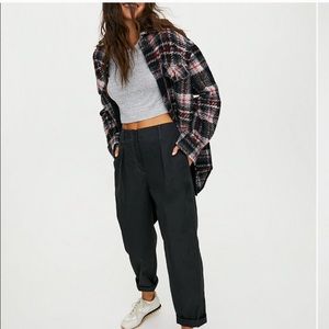 ARITZIA | Wilfred Free Plaid Ganna Jacket Size S